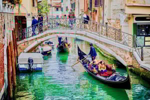 Venedig: Rundgang & Gondelfahrt