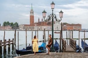 Venedig med professionell fotograf