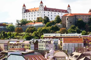 Bratislava på en dags bilresa från Wien