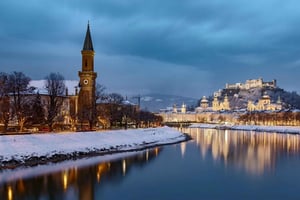 Z Wiednia: wycieczka 1-dniowa do malowniczego Hallstatt i historycznego Salzburga