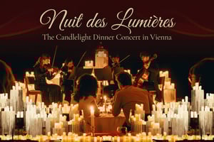 Nuit des Lumières: cena con concierto a la luz de las velas en Viena
