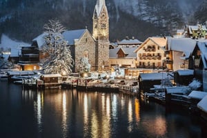 Wien/Bratislava: Dagsutflykt till Hallstatt och Salzburg