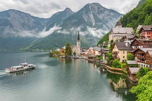 Wien: Hallstatt, Salzkammergut Tagestour mit Option Schiff