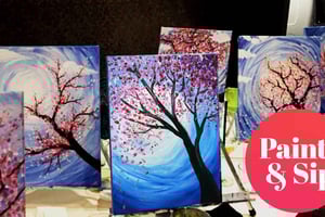 Vienna: serata Paint and Sip