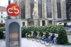 Polkupyöräily Wienissä