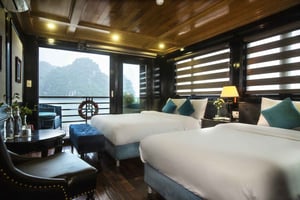 2-Day On 5 Star Cruise Halong Bay with Meals and Kayaking