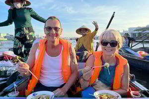 Can Tho : marché flottant, cacao et canaux avec un guide francophone