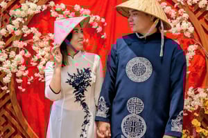 Da Nangin eleganssia: Ao Dai -valokuvaus ja salainen kahvihetki