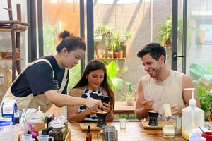 La esencia de Da Nang: taller de café Phin y pagoda Linh Ung