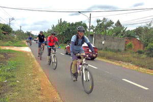 Dalat: Cykeltur i Nha Trang med picknicklunch