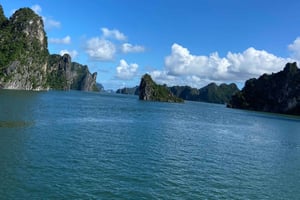 Excursion à terre dans la baie d'Halong : croisière de 5 heures avec déjeuner