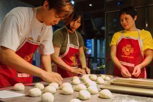 Clase de panadería y preparación de café en Hanói: un legado francés