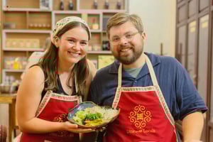 Cours de cuisine à Hanoï, visite du marché et dégustation de café