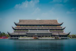 Hanoi Keo Pagoda of Tam Chuc De grootste pagode ter wereld