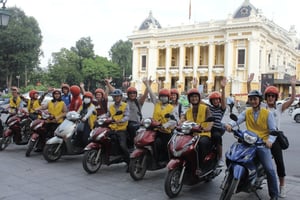 Hanoi Motorcykeläventyr