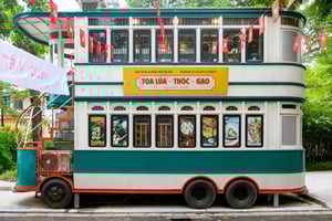 Hanoi Tramcar Mini Museum: erfgoed en authentieke gerechten