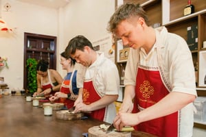 Aula de culinária vegana em Hanói: uma aventura culinária vietnamita