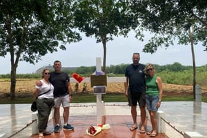 Hô Chi Minh-Ville : Long Tan et base australienne de Nui Dat avec la plage de Vung Tau