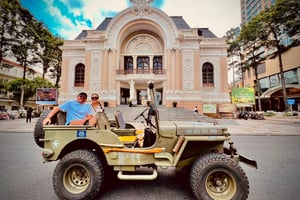 Ho Chi Minh City: Guided Private Tour by Open Air Jeep
