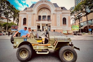 Ho Chi Minh City: Guidet privat tur i udendørs jeep