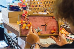 Ho Chi Minh City: Vietnamese Floral Clock-Making Workshop