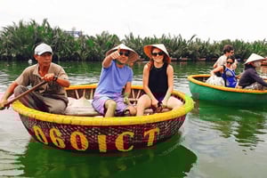 Visite écologique de Hoi An : bateau-panier et expérience agricole