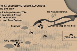 Hoi An: aventura en moto todoterreno con cascada