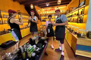 Hoi An: workshop Vietnamese koffie maken bij een lokale branderij