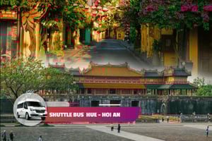 Servizio navetta da Hue e Hoi An/Da Nang City