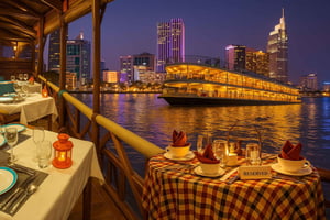 Saigon Dinner On Cruise Tour With Private Table