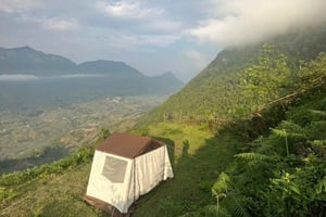 Sapa: 2-Day 1-Night Mountain Camping Tour with Local Guide