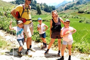 Sapa 2D1N Familietrekking: Enkle stier og lokal hjemmeopphold