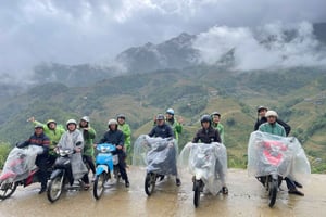 Sapa: Heldagstur på motorsykkel med lunsj