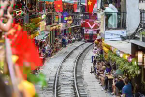 Kustutflykt – tur i liten grupp i Hanoi med tåg
