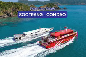 Soc Trang – Con Dao Fähre: Schnellste Strecke E-Ticket