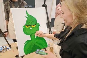 Julmålning och glögg i Warszawa!