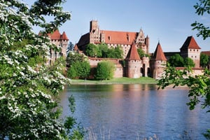 MALBORK: Castello dell'Oder Teutonico da Varsavia - privato