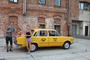 Warszawa: Historisk privat tur i Retro Fiat