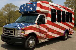 D.C: Guidet minibusstur til monumentene i Washington D.C.