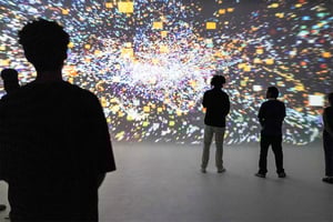 DC: Hele skaperverket synger - inngang til utstillingen på Bibelmuseet