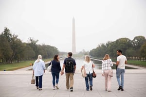 DC: Guidet omvisning på National Mall og billett til Washington-monumentet