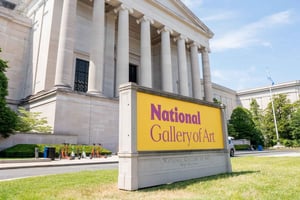 DC: Nasjonalgalleriet – høydepunkter, semi-privat tur