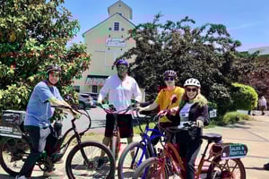 Utleie av elsykkel Leesburg, VA: Hel dag eller halv dag