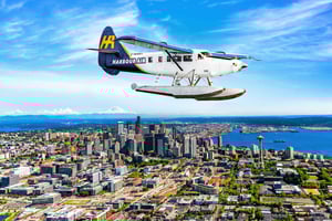Depuis Seattle : transfert en hydravion aller simple vers Vancouver, Colombie-Britannique