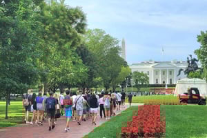 Privat omvisning i Washington DC med vaktskifte.