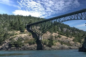 Seattle: tour privado de Whidbey Island y Deception Pass