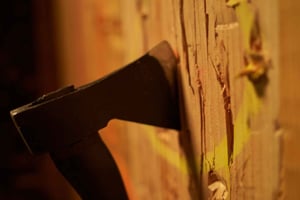 タコマ斧とナイフ投げ体験