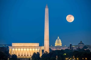 Washington, DC: passeio noturno com entrega no hotel