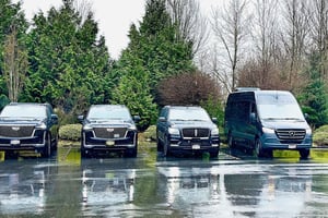 Privat charter-shuttle mellom Whistler og Vancouver