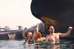 Bangkok: W Hotel Zwembad- en fitnesservaring